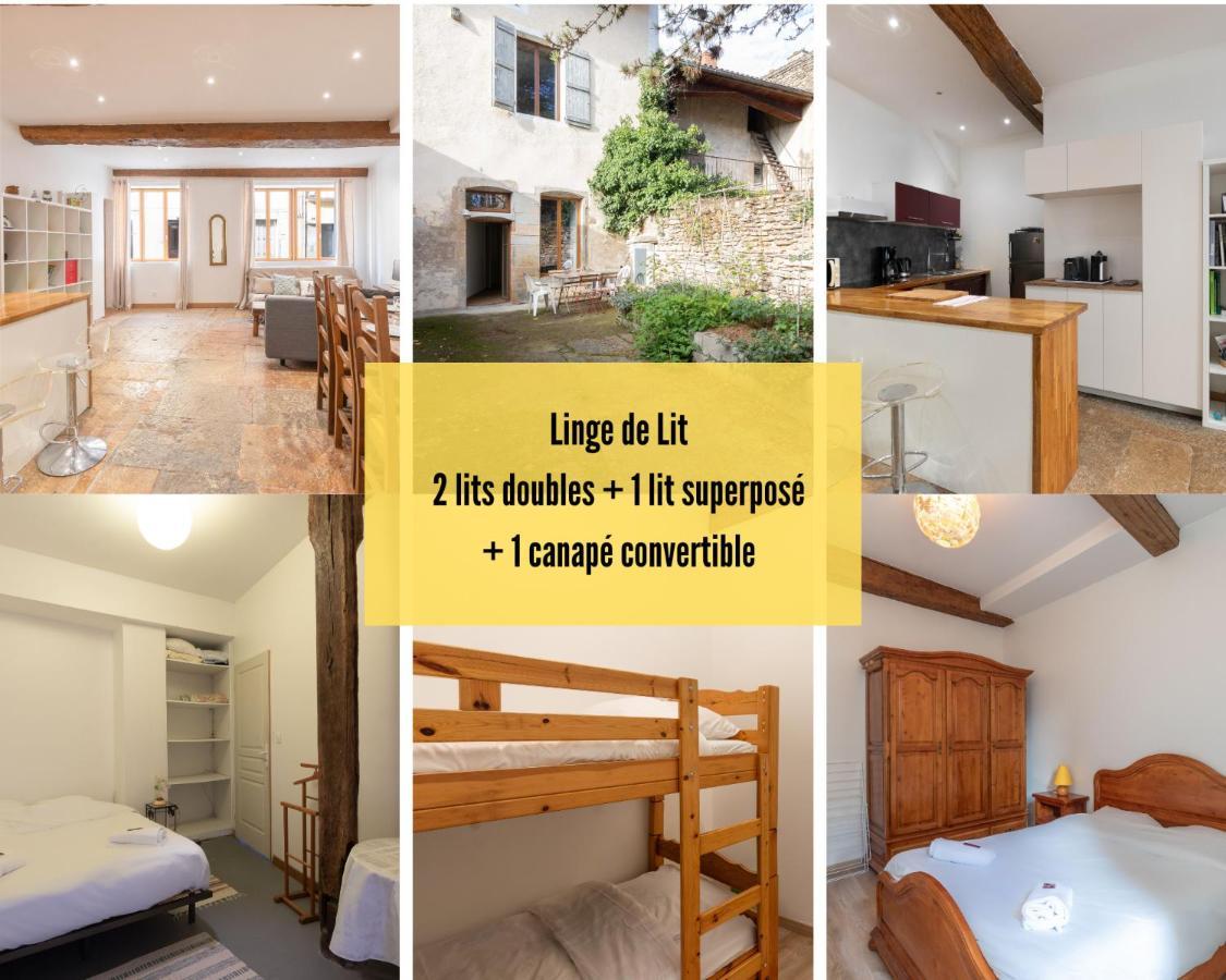 Cabana & Le Grand Historique - Centre-Ville Cluny Kültér fotó